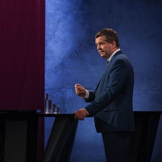 MDR-Wahlarena mit den Spitzenkandidaten zur Landtagswahl