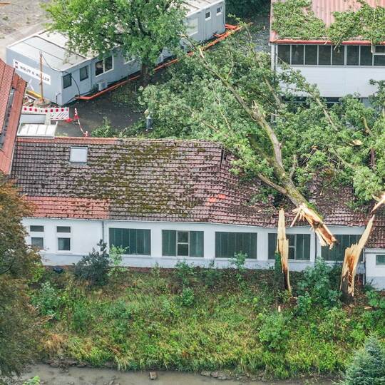 Unwetter in Baden-Württemberg
