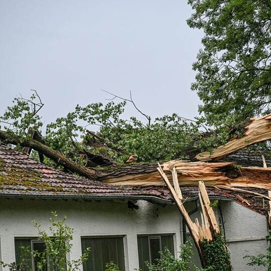 Unwetter in Baden-Württemberg
