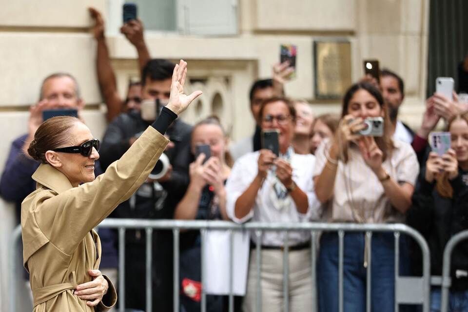 Celine Dion in Paris Celine Dion in Paris
