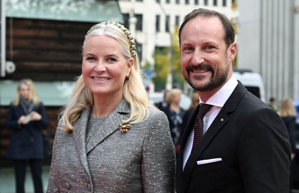 Norwegens neuer Haakon und Mette-Marit Norwegens neuer Haakon und Mette-Marit
