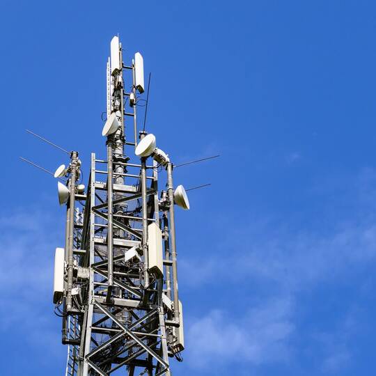 Infrastruktur für mobiles Internet: Mobilfunkmast