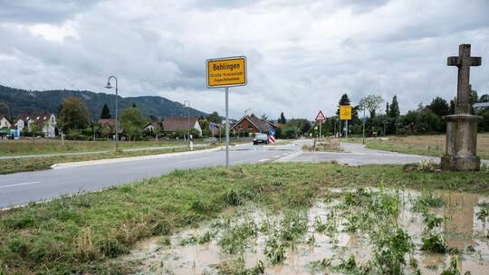 Schwere Unwetter in Baden-Württemberg