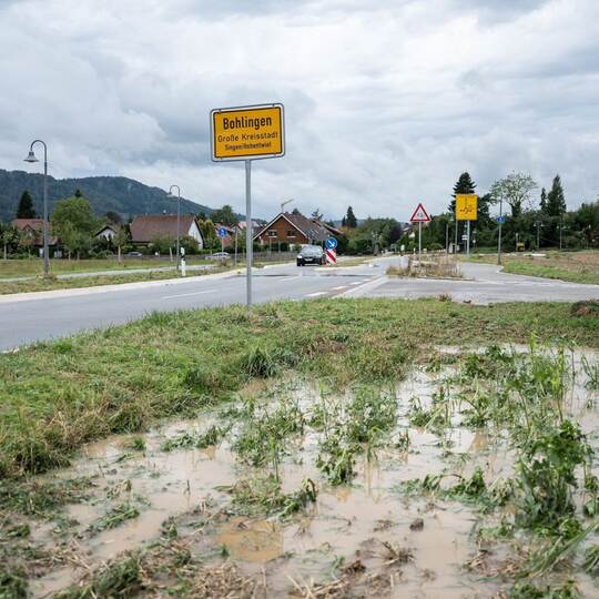 Schwere Unwetter in Baden-Württemberg