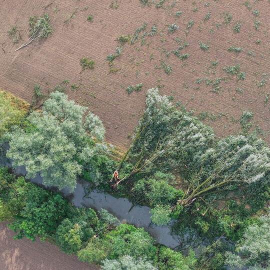 Unwetter in Baden-Württemberg