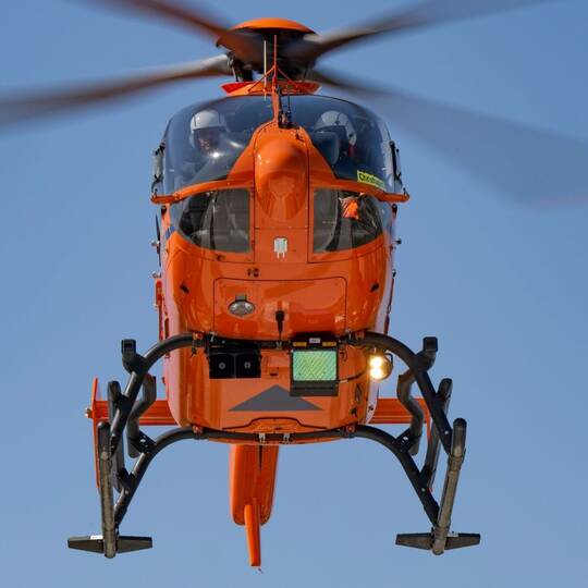Rettungshubschrauber (Illustration)