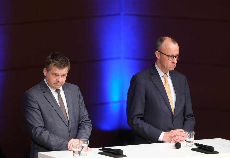 Sven Schulze und Friedrich Merz Sven Schulze und Friedrich Merz