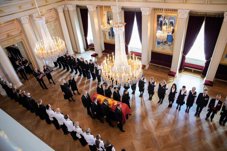 Nach dem Tod von König Harald