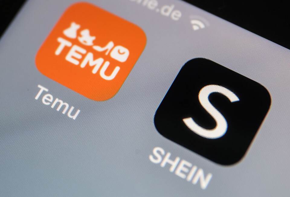 Internethändler Temu und Shein Internethändler Temu und Shein
