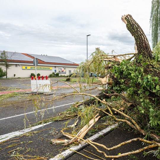 Schweres Unwetter in Baden-Württemberg