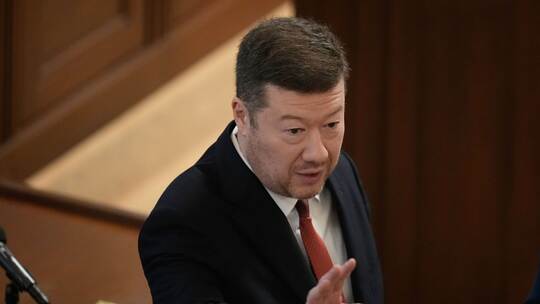 Der Präsident des tschechischen Abgeordnetenhauses, Tomio Okamura Der Präsident des tschechischen Abgeordnetenhauses, Tomio Okamura