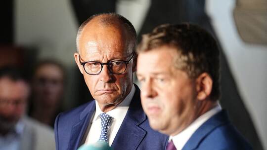Wahlkampf der CDU Sachsen-Anhalt mit Bundeskanzler Merz Wahlkampf der CDU Sachsen-Anhalt mit Bundeskanzler Merz