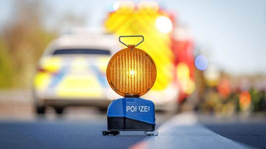 Polizeiabsperrung Polizeiabsperrung