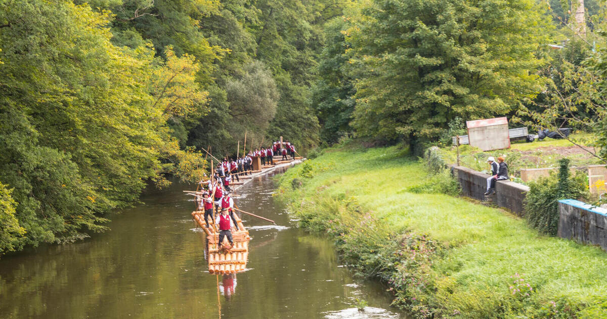 Talhubenfest: Unterreichenbach residents revive their old rafting ...