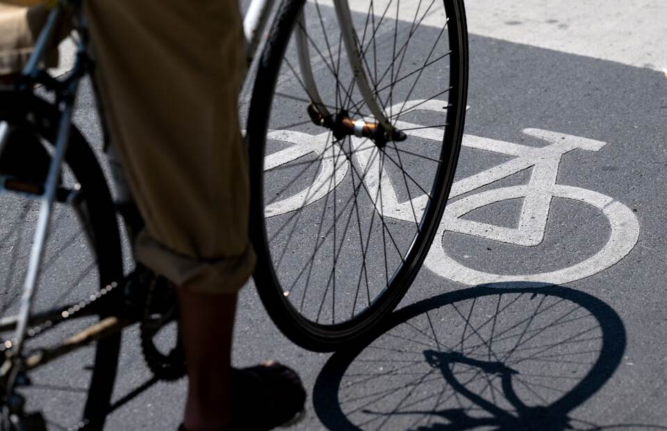Radfahrer Symbolbild Radfahrer Symbolbild