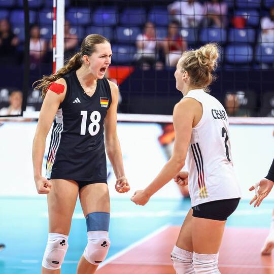 Volleyball, EM: Deutschland - Belgien