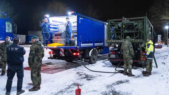 Stromausfall in Berlin - Einsatz Bundeswehr Stromausfall in Berlin - Einsatz Bundeswehr