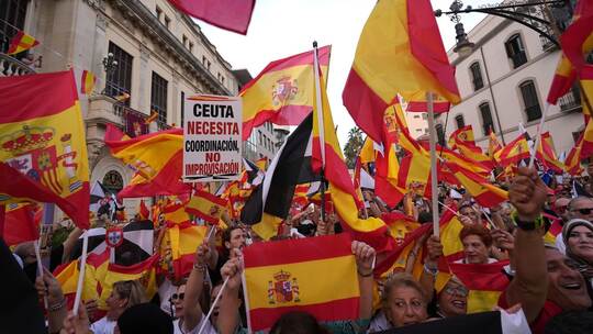 Migranten in Ceuta - Kundgebung Migranten in Ceuta - Kundgebung