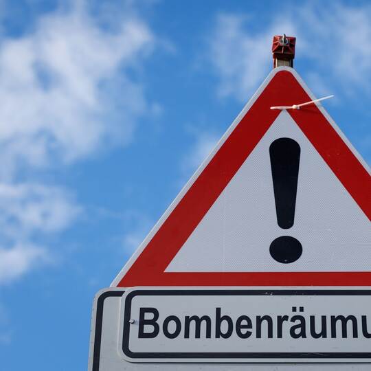 In Neu-Ulm ist eine Splitterbombe gefunden worden.