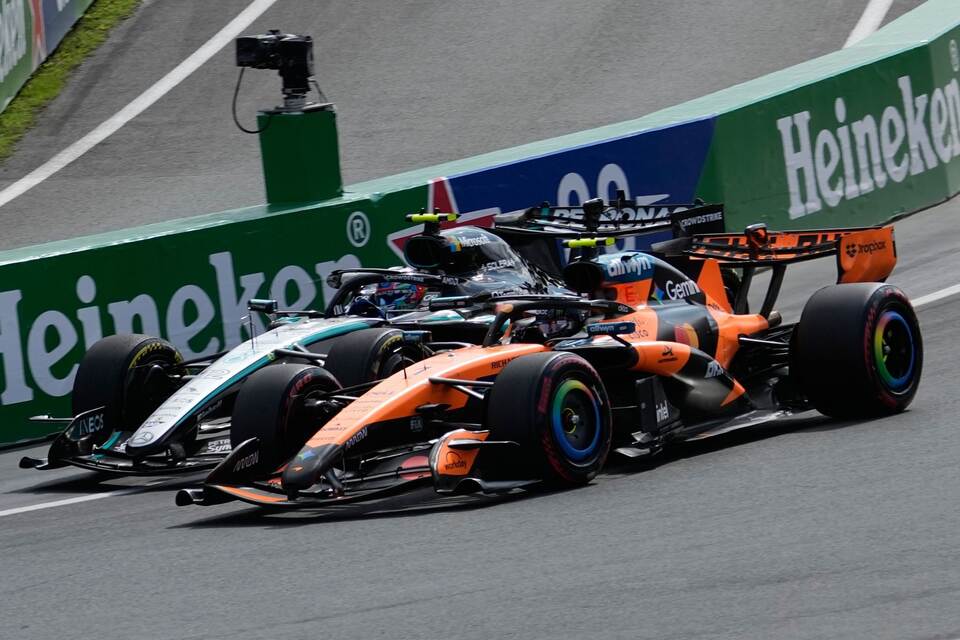 Kimi Antonelli und Lando Norris Kimi Antonelli und Lando Norris