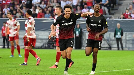 Derry Scherhant und Jordy Makengo