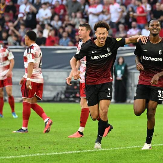 Derry Scherhant und Jordy Makengo