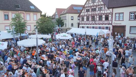 Ähnlich wie auf diesem Bild von 2024 soll es am Wochenende wieder beim Dorffest aussehen. Foto: Roller