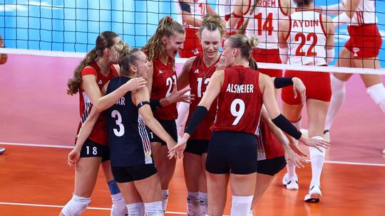 Volleyball-EM Türkei - Deutschland Volleyball-EM Türkei - Deutschland