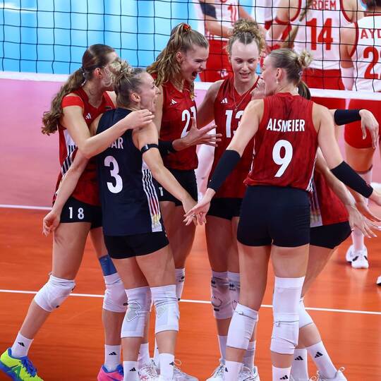 Volleyball-EM Türkei - Deutschland