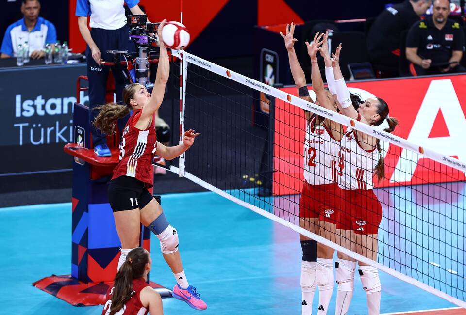 Volleyball-EM Türkei - Deutschland Volleyball-EM Türkei - Deutschland
