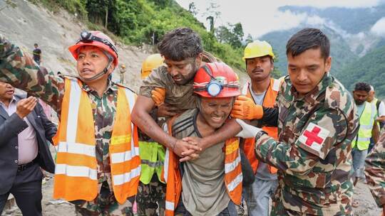 Nach der Sturzflut im Himalaya