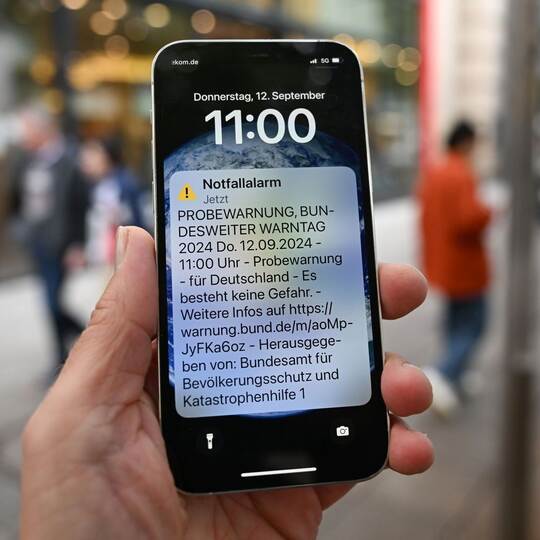 Bundesweiter Warntag mit Probealarm Bundesweiter Warntag mit Probealarm
