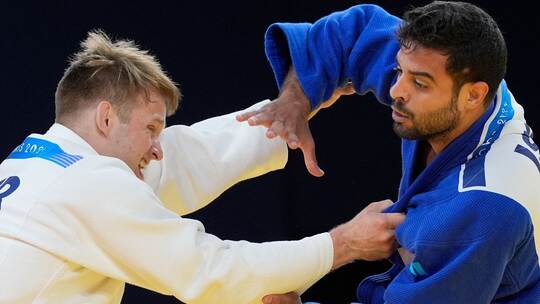 Deutschlands Judoka Timo Cavelius (l) Deutschlands Judoka Timo Cavelius (l)