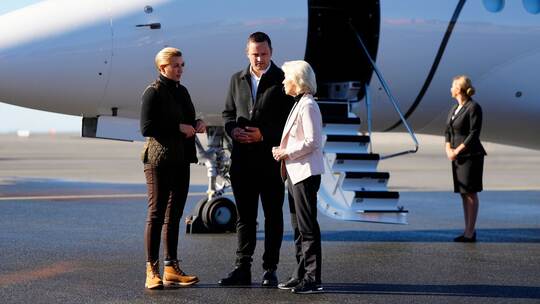 Frederiksen und von der Leyen besuchen Grönland Frederiksen und von der Leyen besuchen Grönland