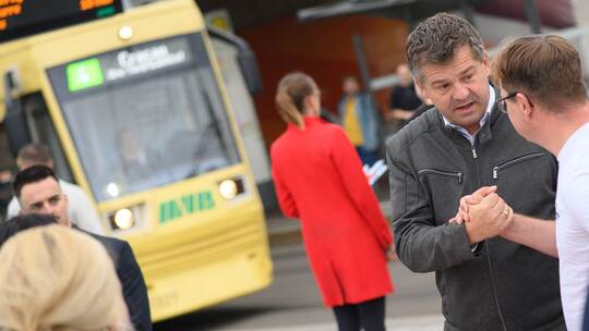 Wahlkampf in Sachsen-Anhalt - CDU Wahlkampf in Sachsen-Anhalt - CDU