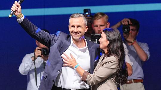 Landtagswahl in Sachsen-Anhalt - Wahlparty AfD