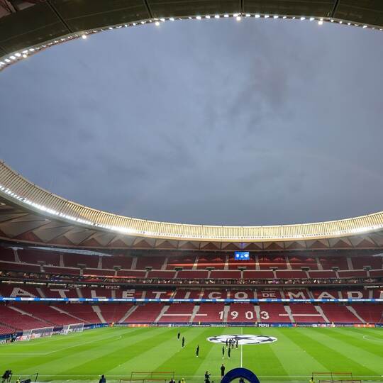 Das Finalstadium in Madrid
