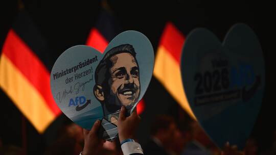 Landtagswahl in Sachsen-Anhalt - Wahlparty AfD Landtagswahl in Sachsen-Anhalt - Wahlparty AfD