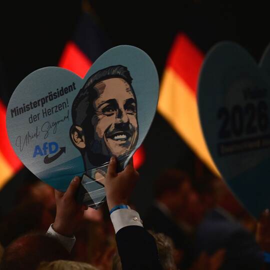 Landtagswahl in Sachsen-Anhalt - Wahlparty AfD