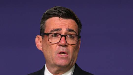 Britischer Premier Andy Burnham Britischer Premier Andy Burnham