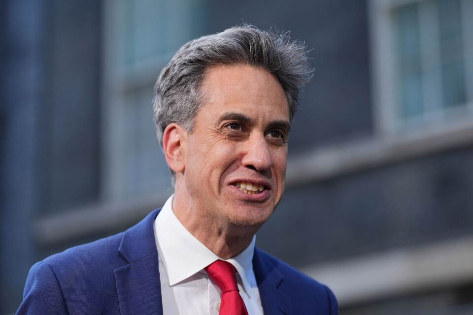 Britischer Außenminister Ed Miliband Britischer Außenminister Ed Miliband