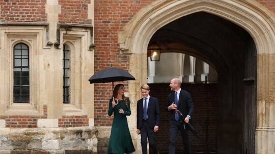 Erster Tag in Eton für Prinz George Erster Tag in Eton für Prinz George