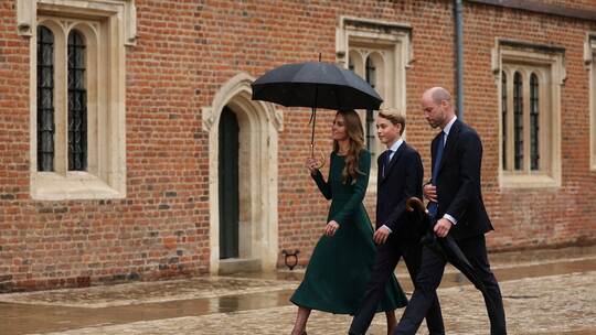 Erster Tag in Eton für Prinz George Erster Tag in Eton für Prinz George