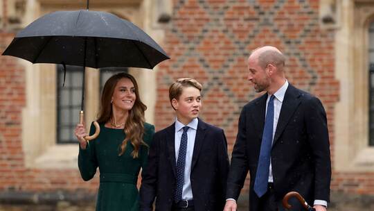 Erster Tag in Eton für Prinz George Erster Tag in Eton für Prinz George