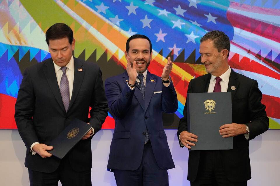US-Außenminister Marco Rubio besucht Kolumbien US-Außenminister Marco Rubio besucht Kolumbien
