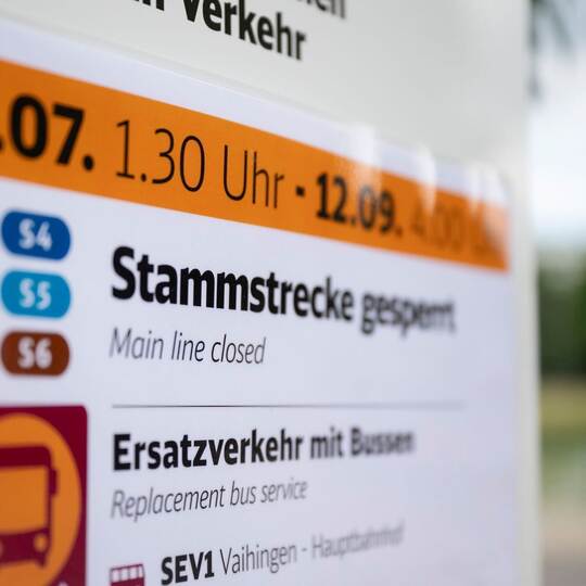 Bahn stellt Pläne für Schienenersatzverkehr vor