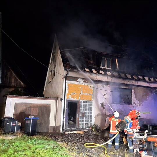 Brand in Crailsheim