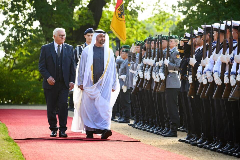Präsident der Vereinigten Arabischen Emirate in Berlin Präsident der Vereinigten Arabischen Emirate in Berlin