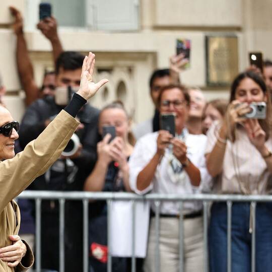 Celine Dion in Paris