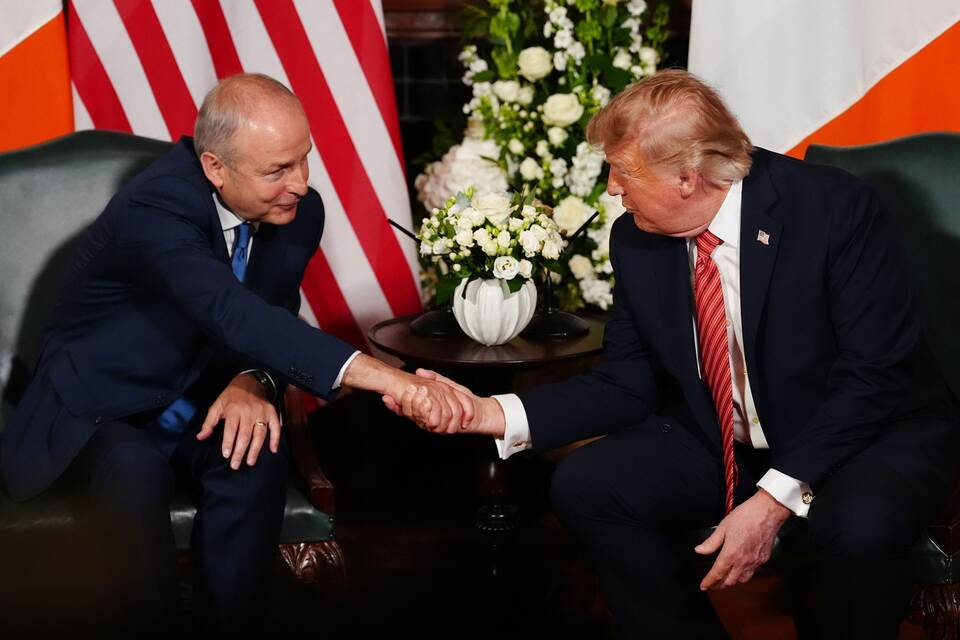 Besuch von US-Präsident Trump in Irland Besuch von US-Präsident Trump in Irland